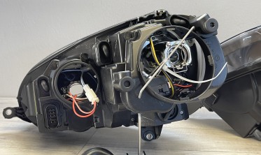 Фари передні Depo з лінзами і кільцями VW Golf 5 / Jetta фото