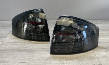 Светодиодные фонари задние Audi A6 C5 седан, тонированные фото