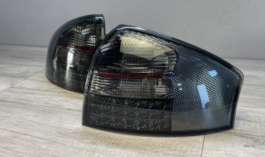 Светодиодные фонари задние Audi A6 C5 седан, тонированные фото