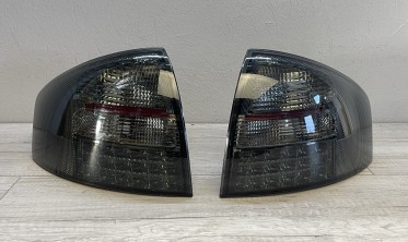 Светодиодные фонари задние Audi A6 C5 седан, тонированные фото
