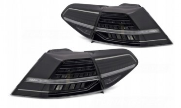 Ліхтарі задні тюнінгові VW Golf 7 2013-2019 тоновані фото