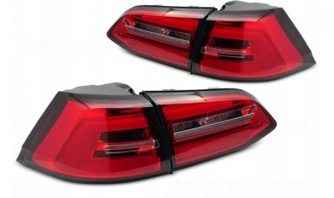 Тюнінгові led ліхтарі задні VW Golf 7 SW 2013-2017 фото