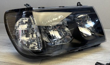 Черные фары передние Toyota Land Cruiser FJ100 1998-2004 фото