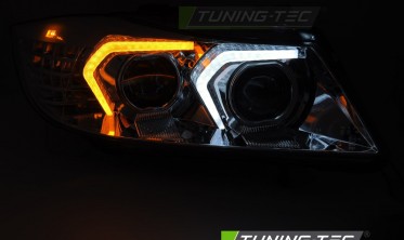 Лінзовані передні фари BMW 3 E90 sedan, E91 kombi 2005-2008 full led фото