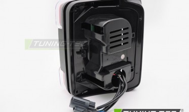 Задние тонированные фонари Jeep Wrangler JK 07-18 диодные стопы фото