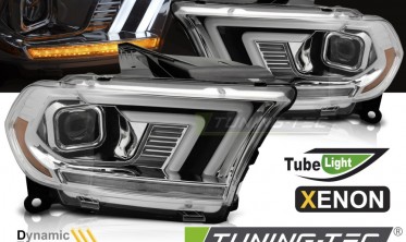 Ксенонові фари передні Dodge Durango 2010-2013 лед оптика тюнінгова фото