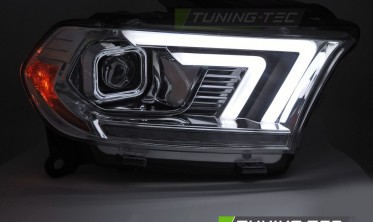 Ксенонові фари передні Dodge Durango 2010-2013 лед оптика тюнінгова фото