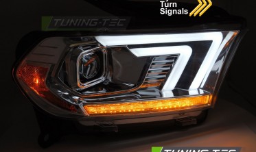 Ксенонові фари передні Dodge Durango 2010-2013 лед оптика тюнінгова фото