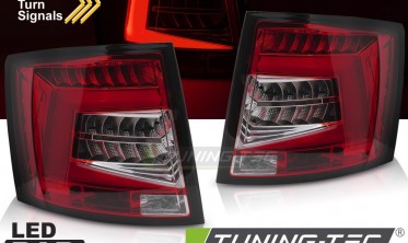 Тюнінг ліхтарі задні діодні Skoda Octavia 3 combi 2012-2020 red white фото
