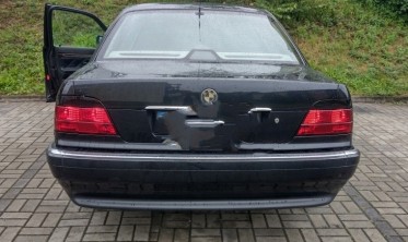 Задние тюнинговые фонари BMW E38 7-серии red-smoke фото