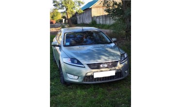 Чорні передні фари з лінзами FORD MONDEO МК4 фото