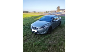 Чорні передні фари з лінзами FORD MONDEO МК4 фото