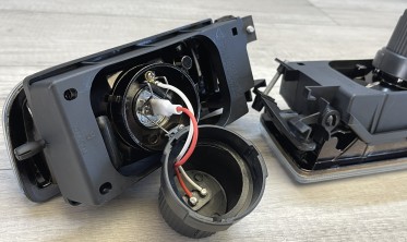 Противотуманные фары BMW E36 с прозрачным стеклом фото