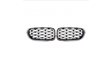 Радиаторные решетки Diamond для BMW 5 Series F10 / F11 фото