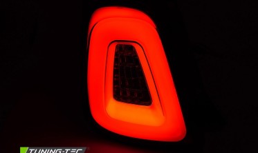 Діодні задні ліхтарі (led стопи) Fiat 500 2015-2020 white фото