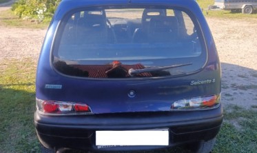 черные задние фонари FIAT SEICENTO 600  фото