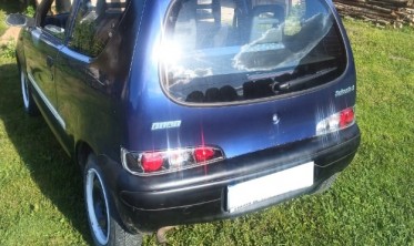 черные задние фонари FIAT SEICENTO 600  фото