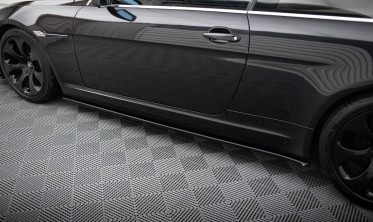 Накладки на пороги BMW 6 coupe E63 / cabrio Е64 дорест.  фото