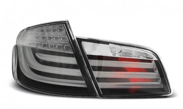 Диодные задние фонари BMW 5 седан F10 серые фото