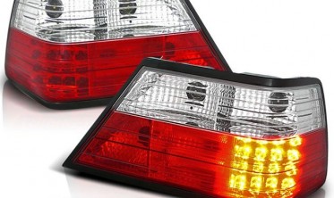 Диодные фонари задние Mercedes Е W124 седан тюнинг стопы фото