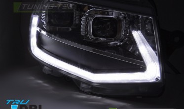 Передние фары full led VW T6 2015-2019 тюнинговая оптика фото