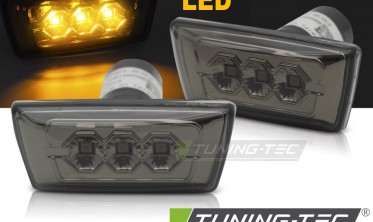 Диодные повороты в крылья Opel Astra H, Corsa D, Insignia, Zafira B тонированные фото