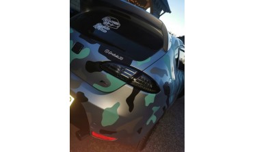 Тонированные led фонари задние SEAT LEON 2 2005-2009 фото