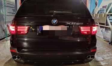 Тонировнные фонари задние BMW X5 E70 в стиле рестайлинг фото