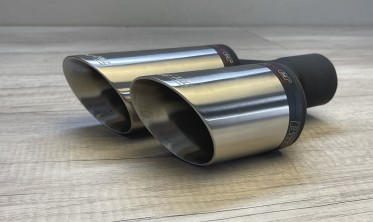 Насадка на глушник подвійна Buzzer ZZ2X830RS фото