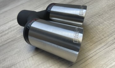 Насадка на глушник подвійна Buzzer ZZ2X830RS фото
