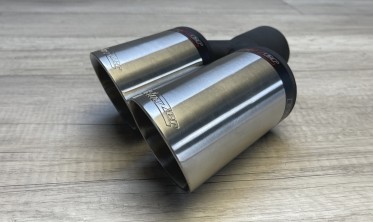 Насадка на глушитель двойная Buzzer ZZ2X830LS фото