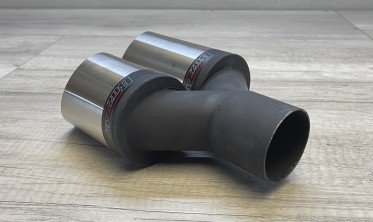 Насадка на глушитель двойная Buzzer ZZ2X830LS фото