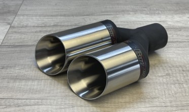 Насадка на глушитель двойная Buzzer ZZ2X830LS фото