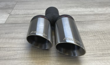 Насадка на глушитель двойная Buzzer ZZ2X830LS фото