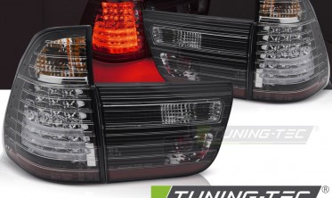 Задні ліхтарі стопи BMW X5 E53 темні діодні фото
