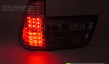 Задні ліхтарі стопи BMW X5 E53 темні діодні фото