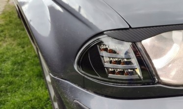 Діодні повороти передні BMW 3 E46 дорестайл SEDAN, KOMBI фото