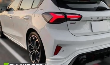 тюнинговые задние фонари FORD FOCUS 4 HATCHBACK С ДИНАМИЧЕСКИМИ УКАЗАТЕЛЯМИ ПОВОРОТОВ фото