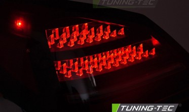 Задні ліхтарі Mercedes C W205 седан діодні стопи black red фото