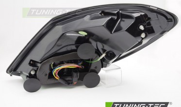 Задні ліхтарі Mercedes C W205 седан діодні стопи black red фото