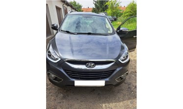 Чорні фари TUBE LIGHT передні HYUNDAI TUCSON IX35 фото