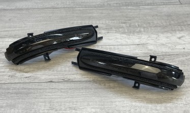 Диодные повороты в зеркала Honda Civic 04-06, Accord 02-08 тонированные фото