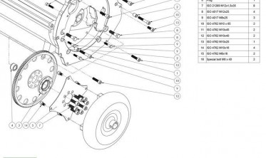 Gearbox adapter plate (перехідна плита) BMW M57-Jeep AX-15/AW4 фото
