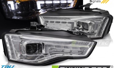 Лед фары передние Audi A5 2011-2016 тюнинг оптика фото