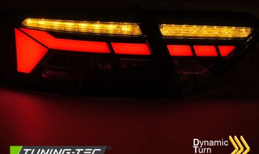 Ліхтарі задні Audi A5 2011-2016 тюнінг стопи full led red smoke фото