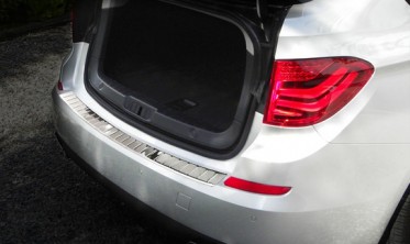 Защитная накладка на задний бампер BMW 5 GT F07 (2009-...) фото