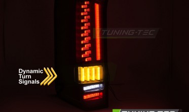 Задние диодные фонари VW Crafter, MAN TGE 2017- тюнинг стопы red smoke фото