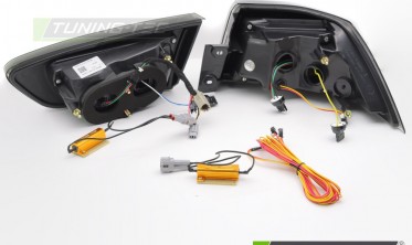 Задні ліхтарі Mitsubishi Lancer 10 тоновані стопи welcome lights фото