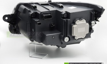 Передні тюнінг фари VW T6.1 2020-2024 чорні full led фото