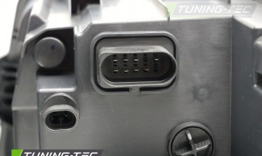 Передні тюнінг фари VW T6.1 2020-2024 чорні full led фото